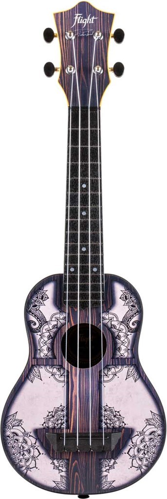 TUS40 Travel Ukulele - Mandala Wood